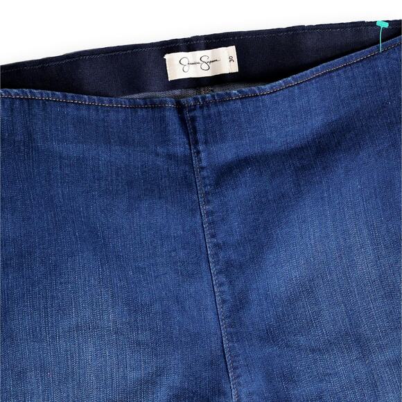 Jessica Simpson Dark Wash Elastic Waist Bootleg Jeans 30 - Picture 9 of 9